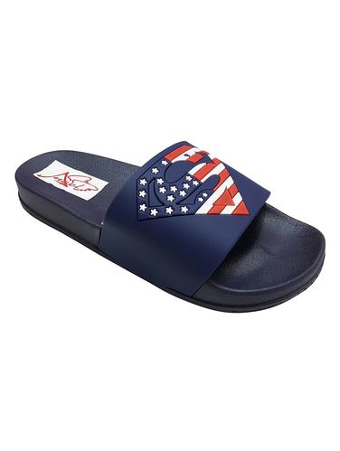 blue Rubber slip on flip flops - 15410083 - Very Small Image - 1