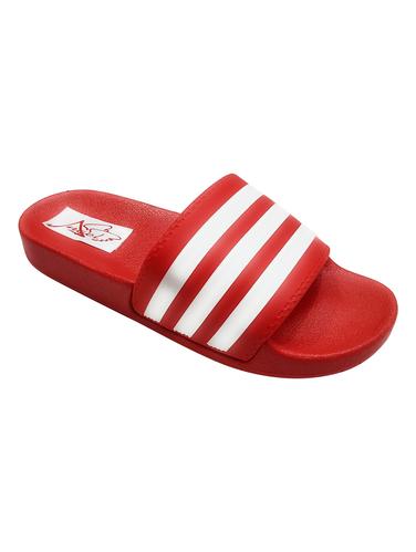 red Rubber slip on flip flops - 15410086 - Very Small Image - 1