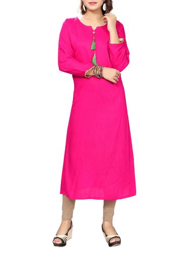 straight tassels kurta - 15411049 - Very Small Image - 1