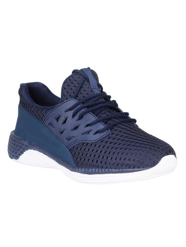navy Mesh sport shoes - 15411193 - Very Small Image - 1