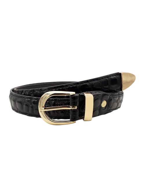 black leatherette (pu belt - 15411500 - Standard Image - 1