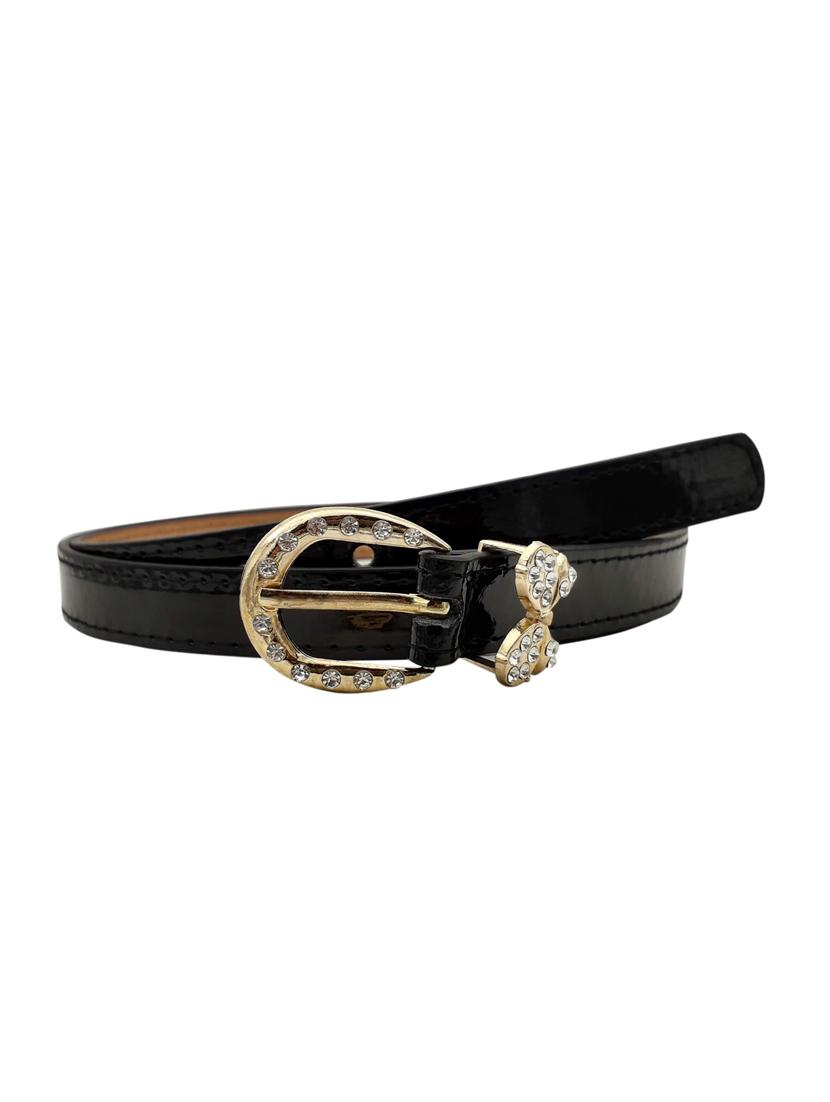 black leatherette (pu belt - 15411522 - Zoom Image - 1