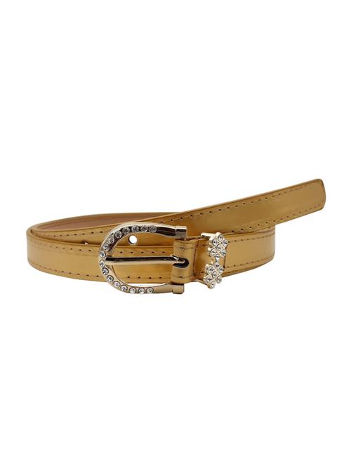 gold leatherette (pu belt - 15411540 - Standard Image - 1