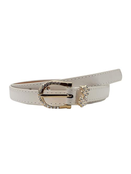 white leatherette (pu belt - 15411543 - Standard Image - 1