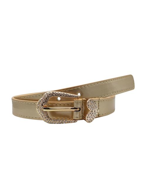 gold leatherette (pu belt - 15411547 - Standard Image - 1