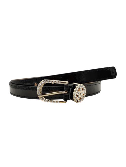 black leatherette (pu belt - 15411560 - Standard Image - 1