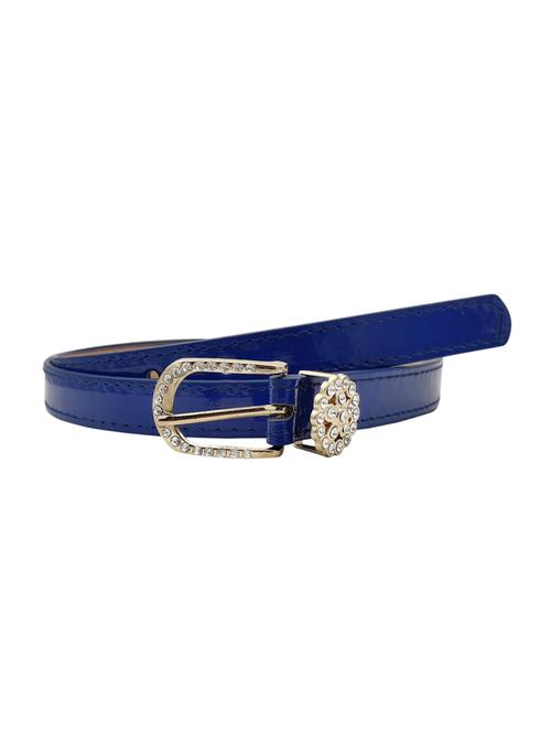 blue leatherette (pu belt - 15411561 - Standard Image - 1