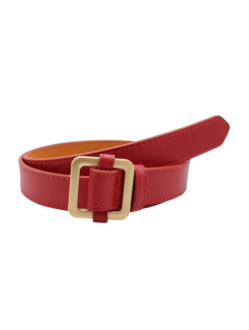 red leatherette (pu belt - 15411569 - Standard Image - 1