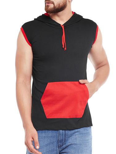 black cotton pocket t-shirt - 15411922 - Very Small Image - 1