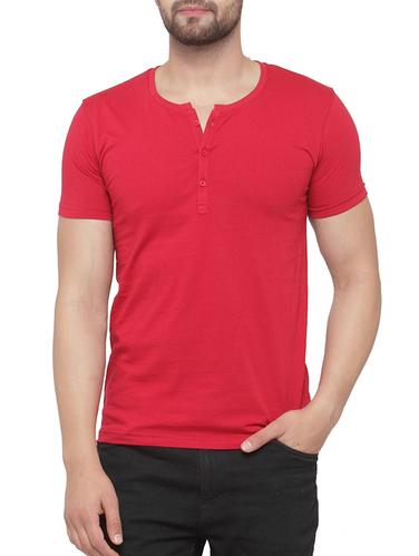 red cotton t-shirt - 15412150 - Very Small Image - 1