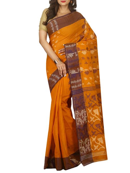 jacquard motif baluchari saree with blouse - 15412287 - Standard Image - 1