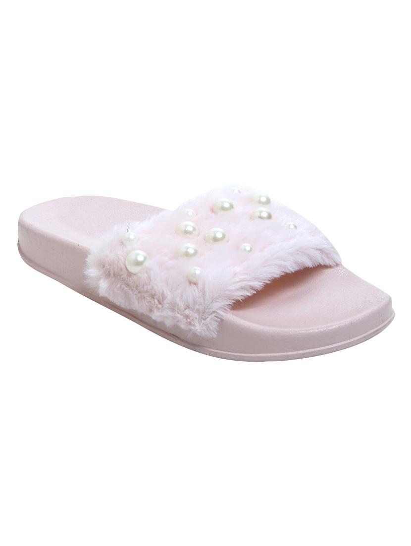 pink slip on flip flop - 15413023 - Zoom Image - 1