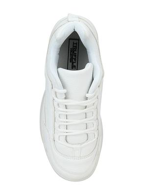 white lace-up sneakers - 15413152 - Standard Image - 4