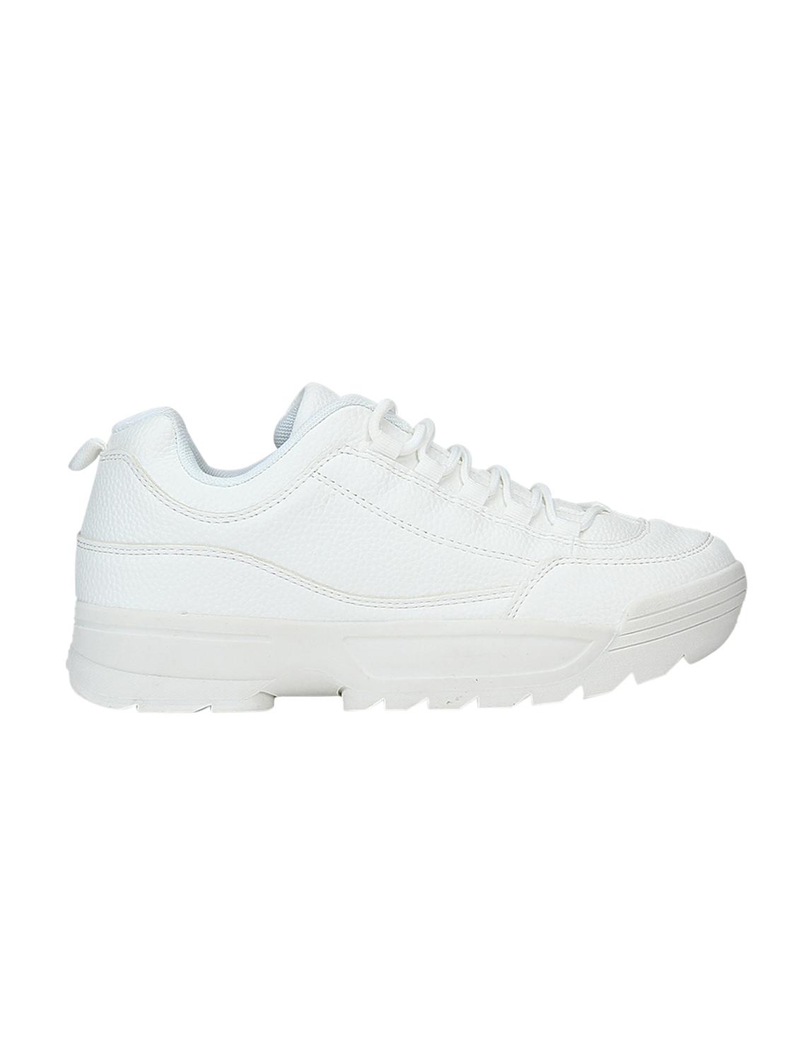 white lace-up sneakers - 15413152 - Zoom Image - 2