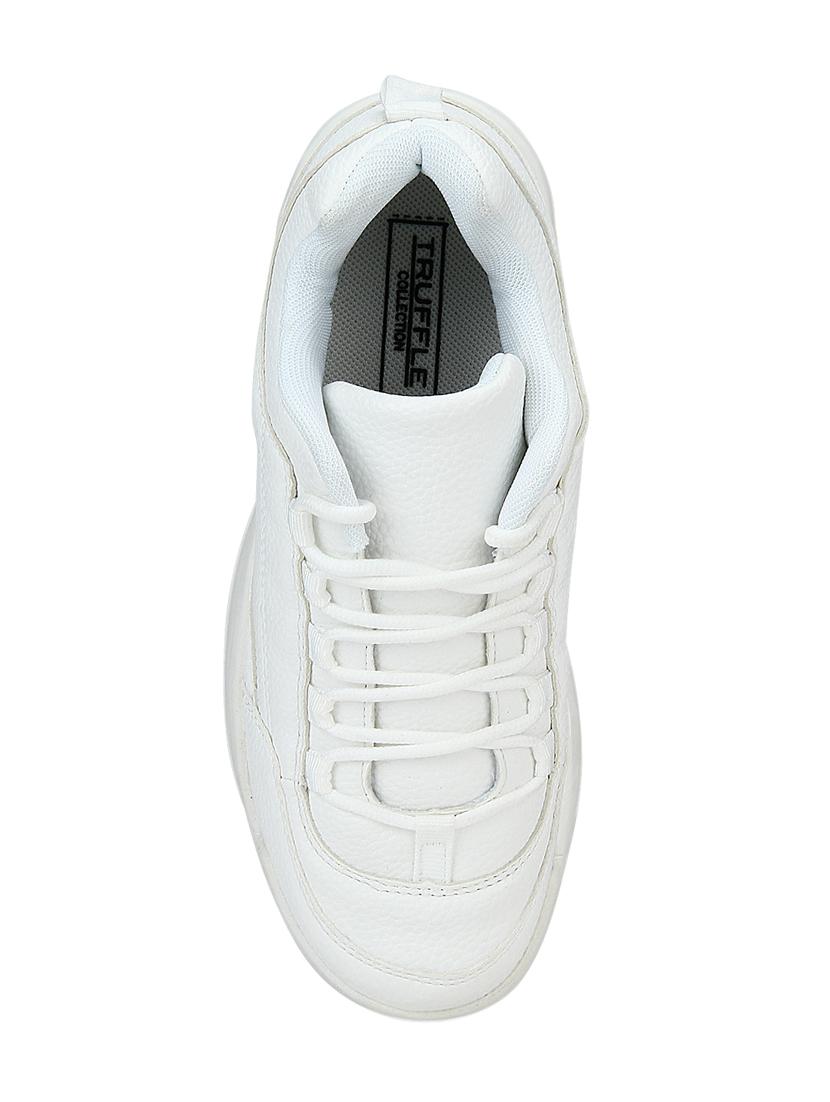 white lace-up sneakers - 15413152 - Zoom Image - 4