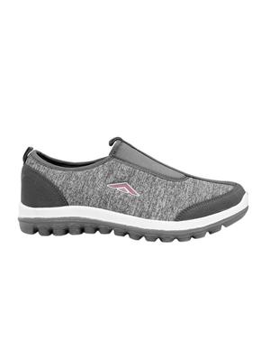 grey slip on sports shoes - 15413344 - Standard Image - 2