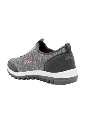 grey slip on sports shoes - 15413344 - Standard Image - 3