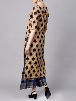 printed kurta palazzo set - 15413478 - Standard Image - 3
