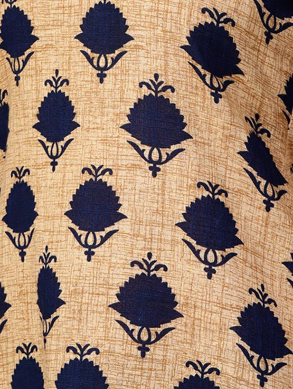 printed kurta palazzo set - 15413478 - Zoom Image - 4