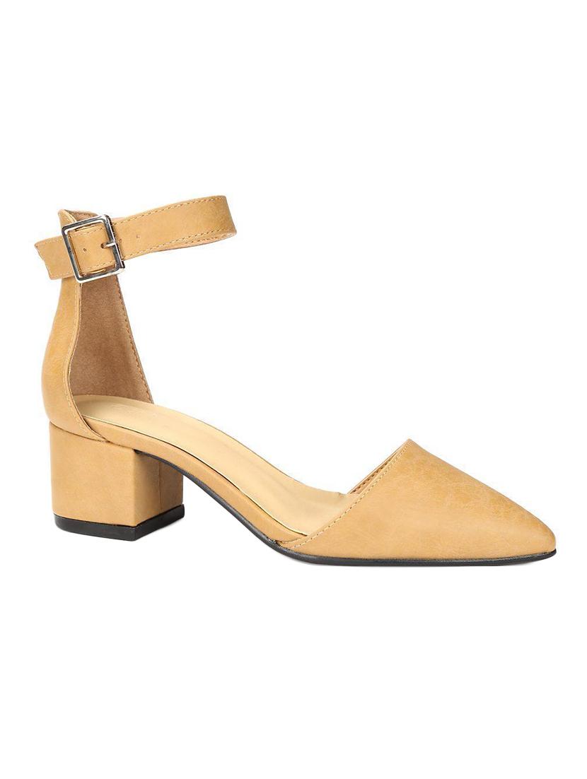 tan ankle strap sandals - 15413883 - Zoom Image - 1