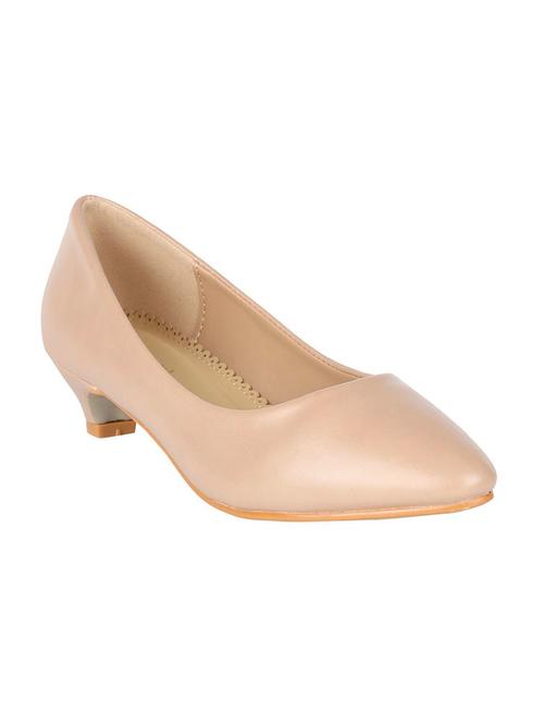 beige slip on pumps - 15413885 - Standard Image - 1