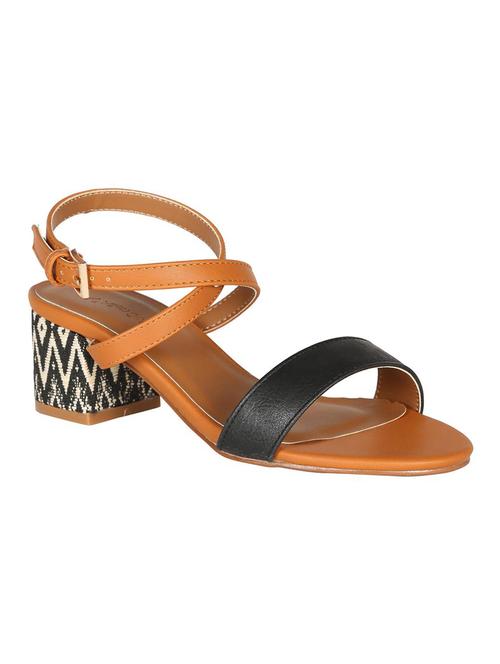 brown ankle strap sandals - 15413985 - Standard Image - 1