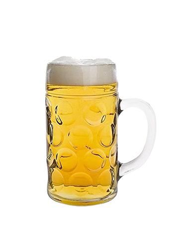 Premium Ribbed Beer Mug 330 ML Set of 2pcs - 15414091 - Very Small Image - 1