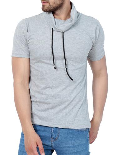 grey cotton t-shirt - 15414453 - Very Small Image - 1