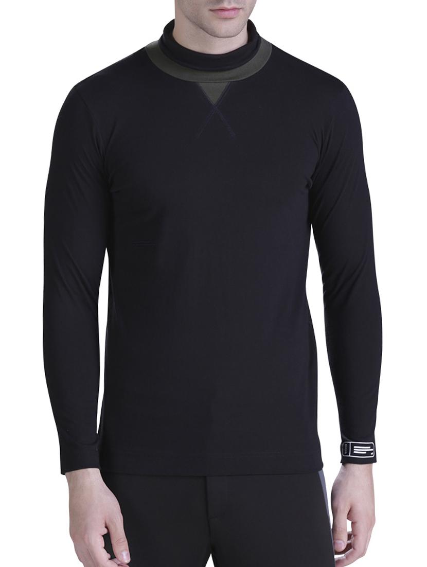 black cotton t-shirt - 15414593 - Zoom Image - 1