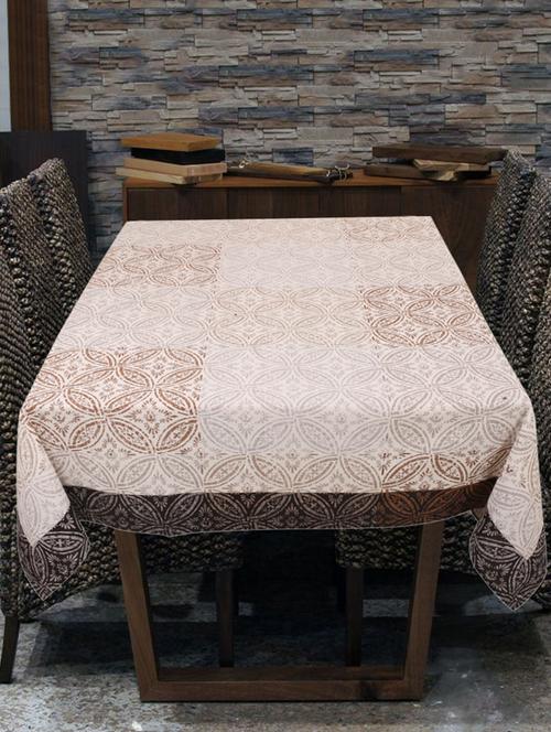 Cotton Geometric Table Cover - 15414617 - Very Small Image - 1