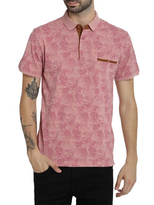 pink cotton pocket t-shirt - 15414735 - Standard Image - 1