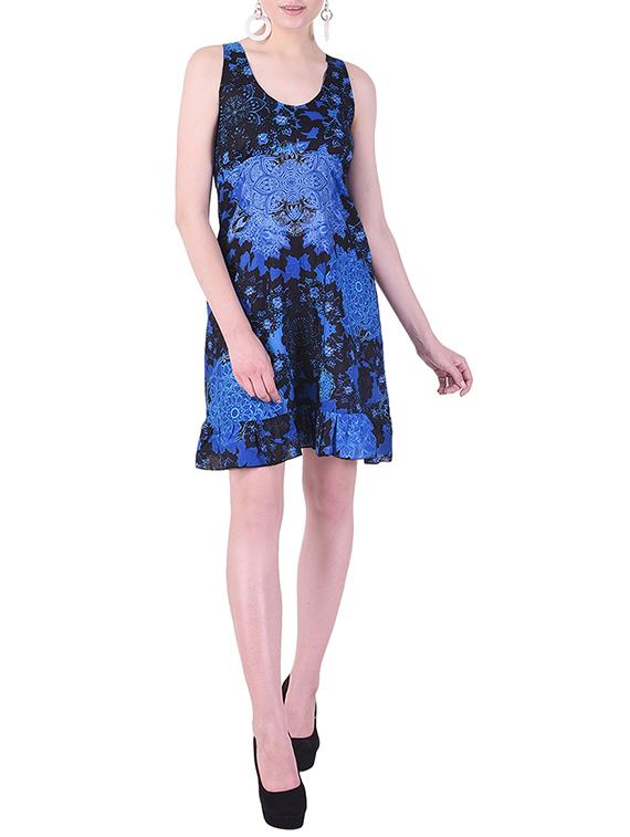 ruffled hem a-line dress - 15414742 - Zoom Image - 1