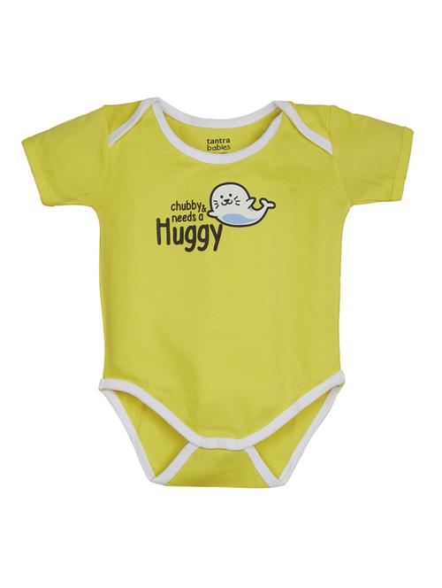 yellow cotton onesies - 15415047 - Standard Image - 1