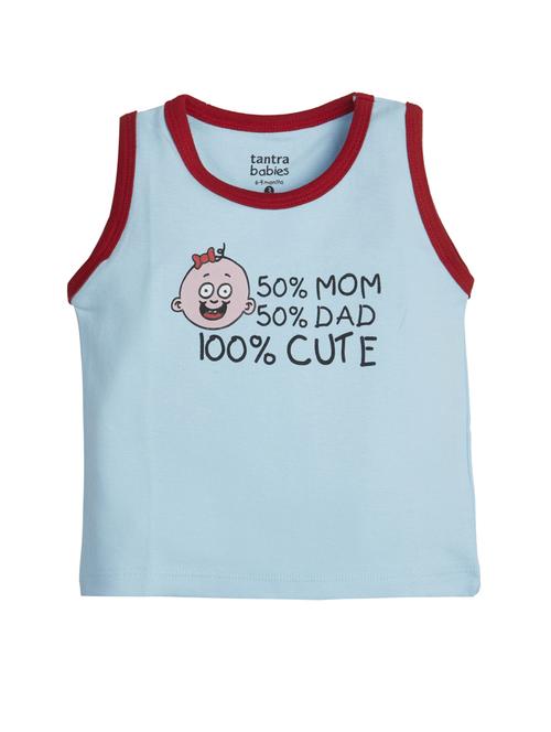 blue cotton t-shirt - 15415092 - Standard Image - 1