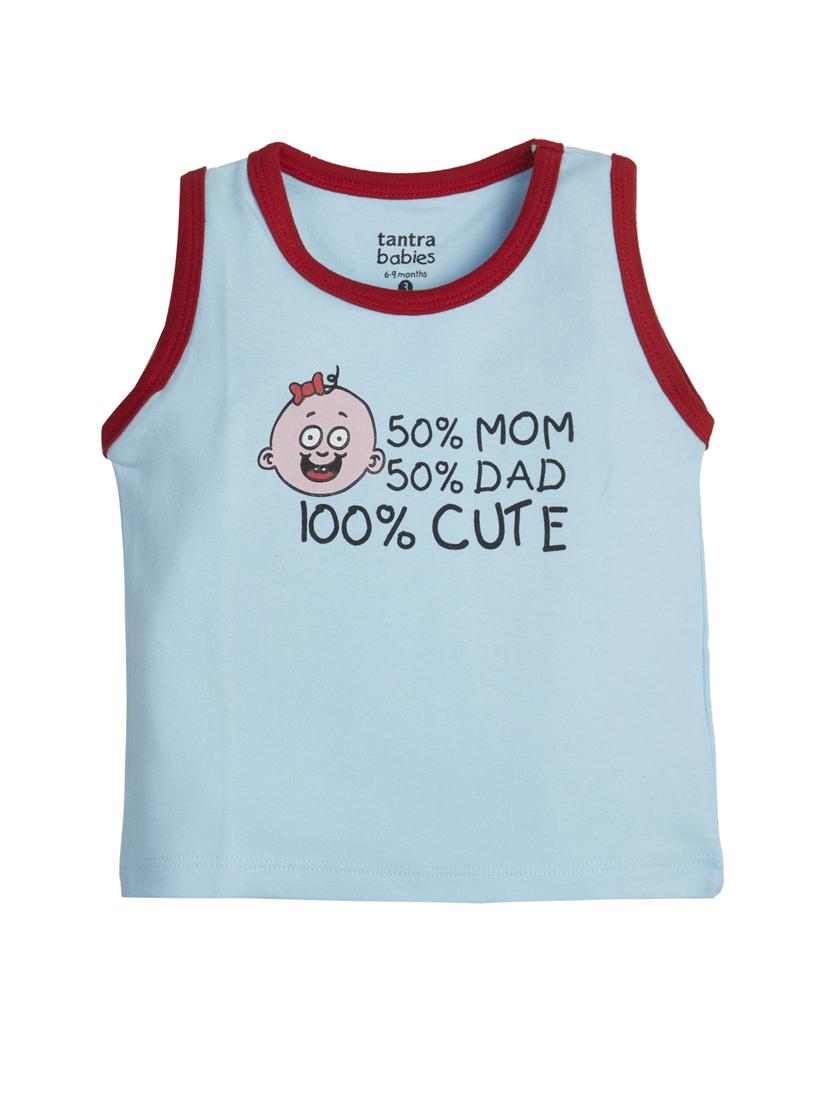 blue cotton t-shirt - 15415092 - Zoom Image - 1