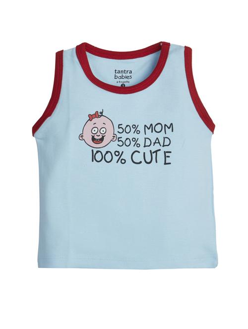 blue cotton t-shirt - 15415112 - Very Small Image - 1