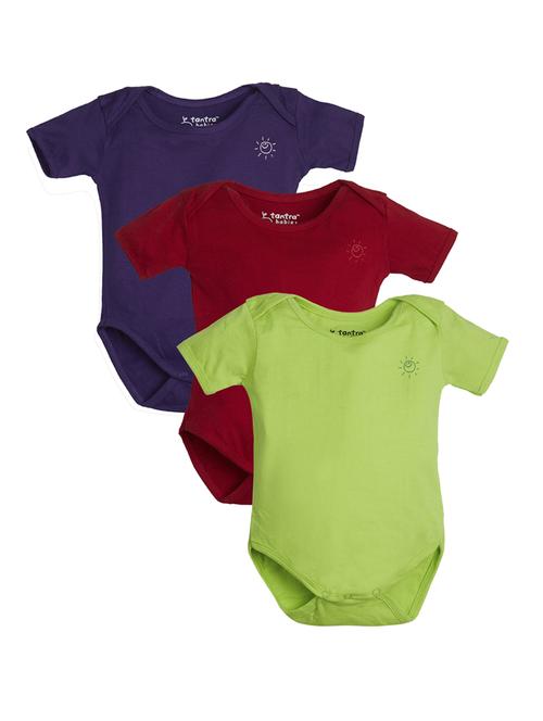 multi colored cotton onesies - 15415127 - Standard Image - 1