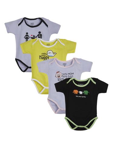 multi colored cotton onesies - 15415152 - Very Small Image - 1