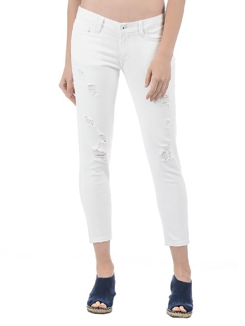 Distressed slim fit jeans - 15415251 - Standard Image - 1