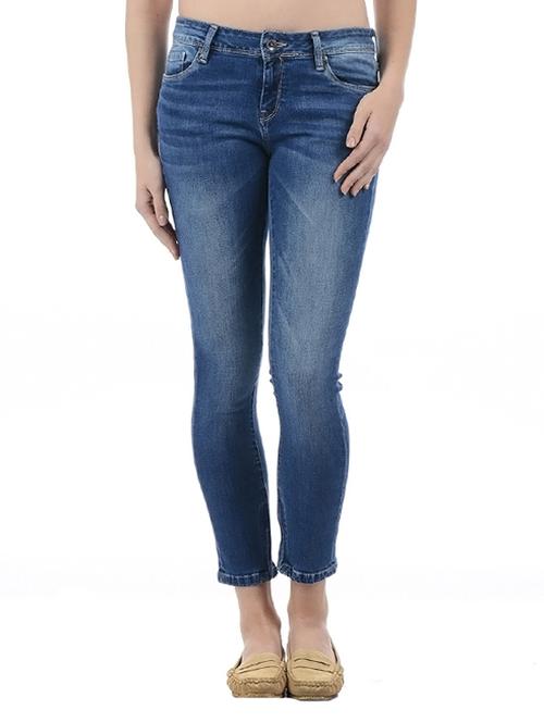 Stone wash skinny jeans - 15415252 - Standard Image - 1
