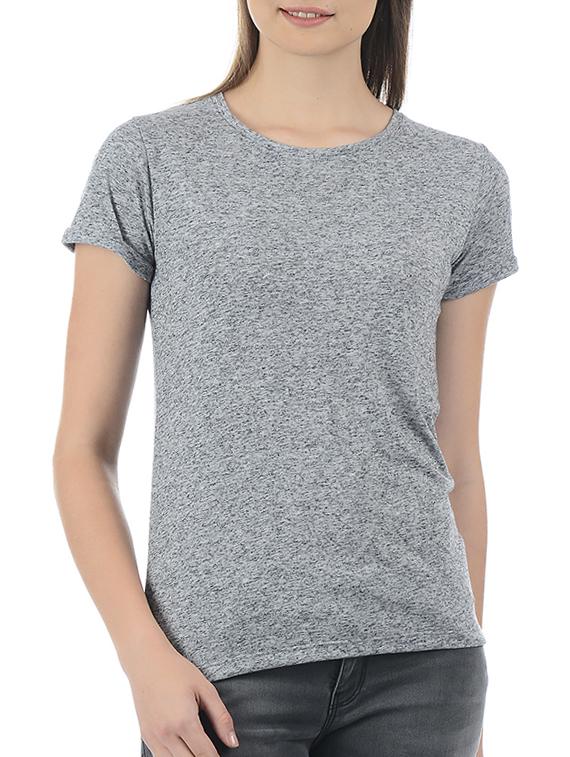 printed round neck tee - 15415264 - Zoom Image - 1