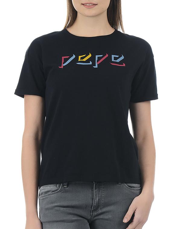 Graphic print crew neck tee - 15415269 - Zoom Image - 1