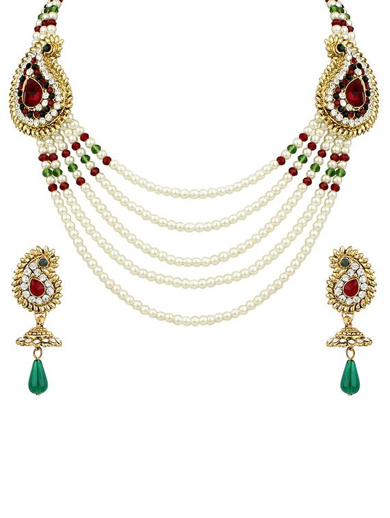 Necklaces & earrings set - 15415434 - Zoom Image - 1