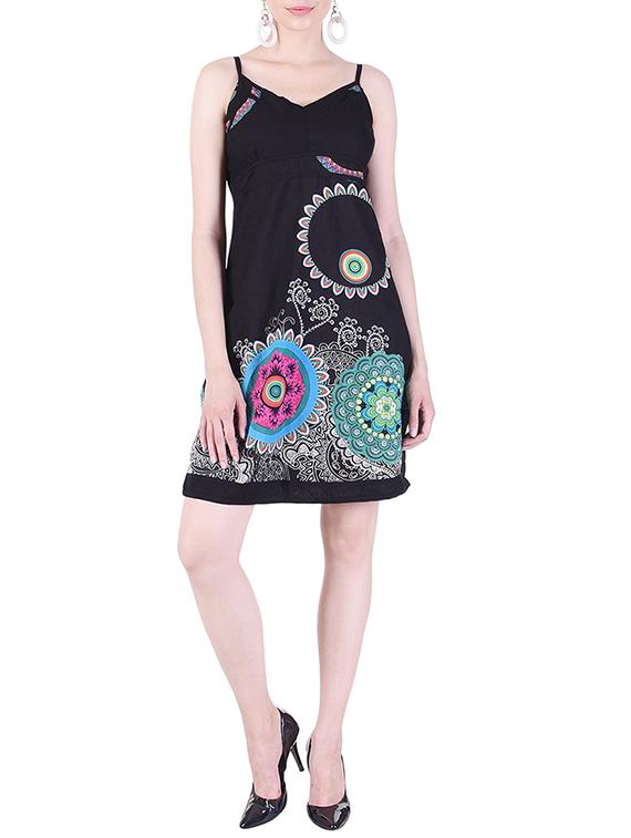 printed a-line cami dress - 15415512 - Zoom Image - 1