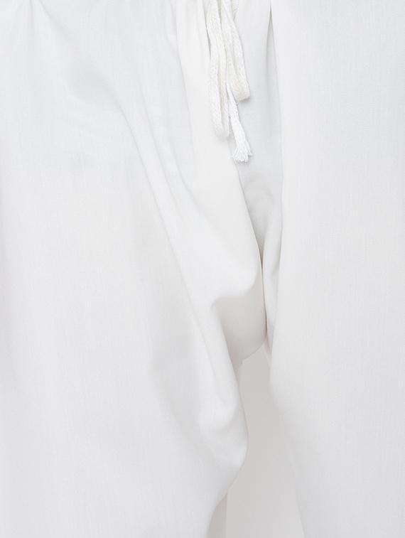 white cotton pathani set - 15416065 - Zoom Image - 5