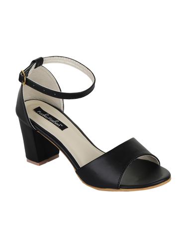 black ankle strap sandals - 15416124 - Very Small Image - 1