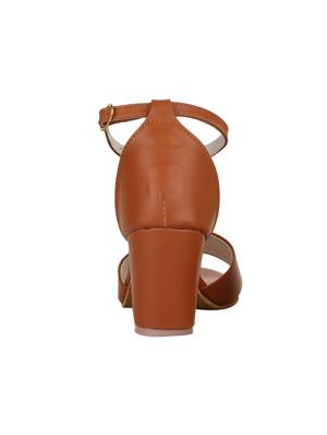 tan ankle strap sandals - 15416126 - Standard Image - 3