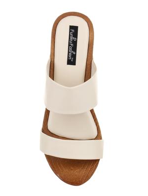 white platforms wedges - 15416127 - Standard Image - 4