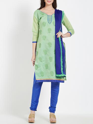 printed unstitched suit - 15416157 - Very Small Image - 1
