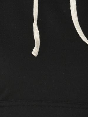hooded neck solid sweatshirt - 15416642 - Standard Image - 4